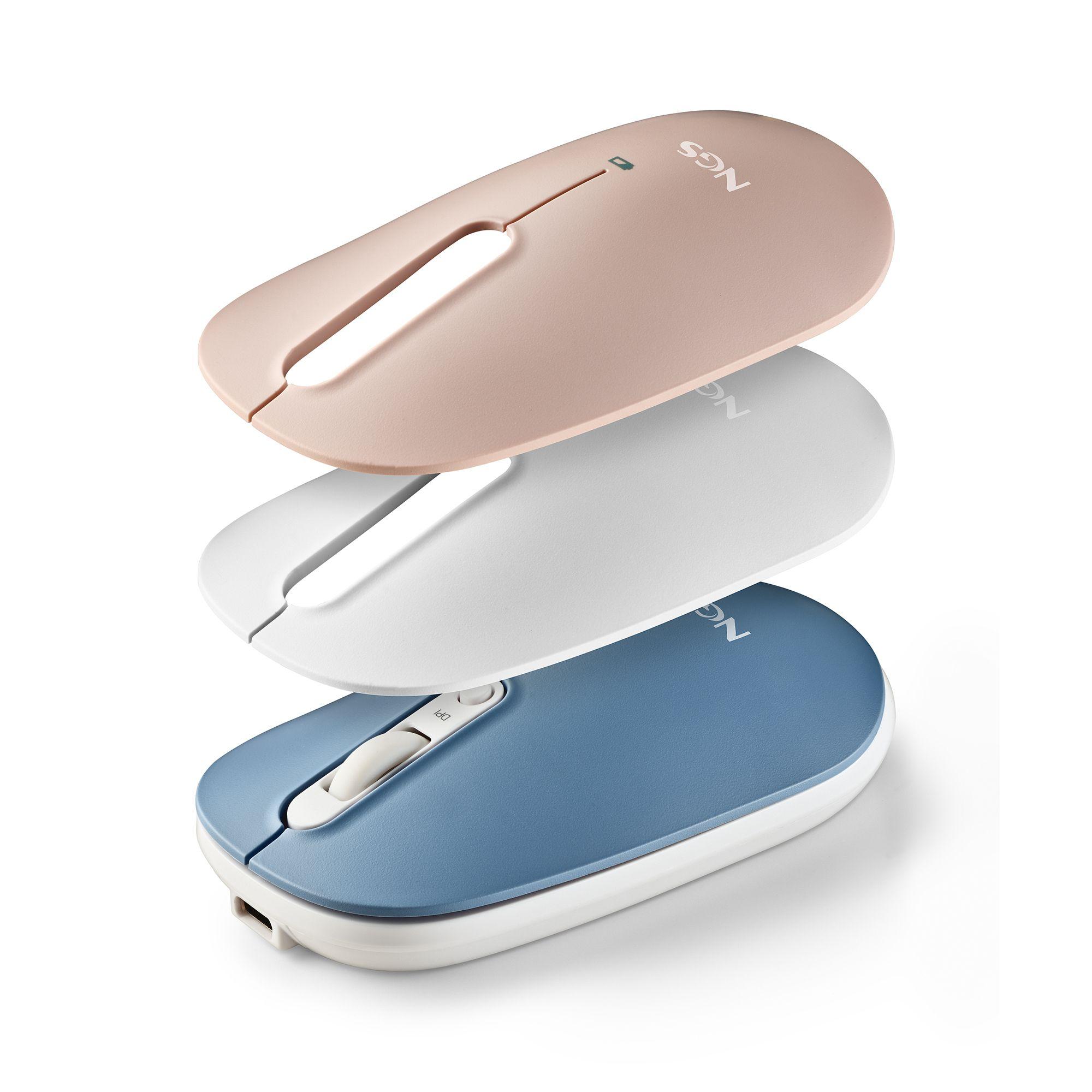 Rato NGS Shell-RB (Ambidestro - 1600 DPI - Ótico - Multicor)