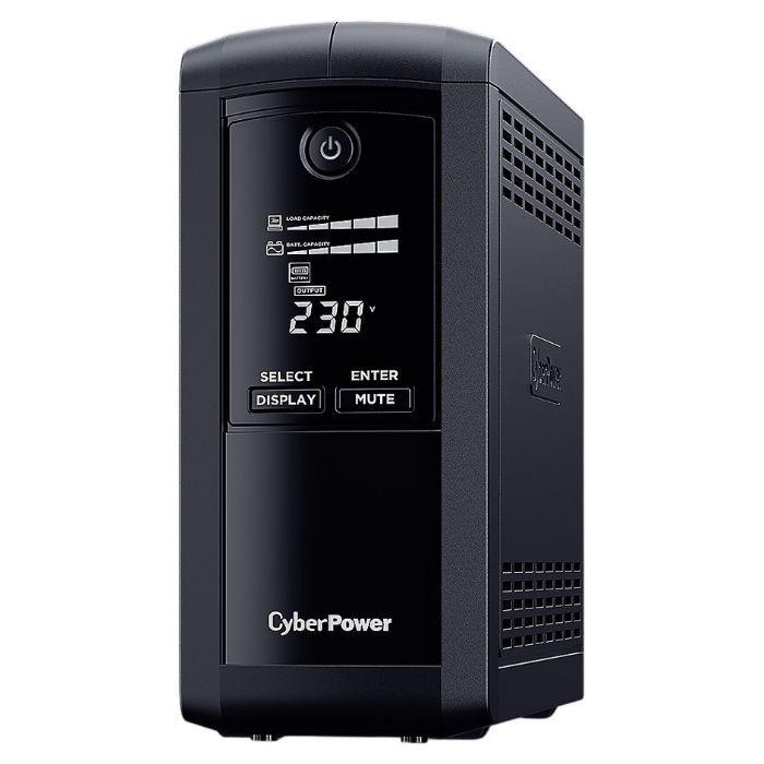 UPS Linha Interativa CYBERPOWER VP1000ELCD (USB Type-B - Acoplador C14 - Preto), miniatura 3