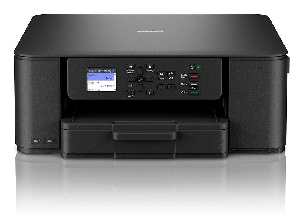 Impressora Multifunções BROTHER DCP-J1310DW (A4 - Impressão a cores - 150 folhas - Preto)