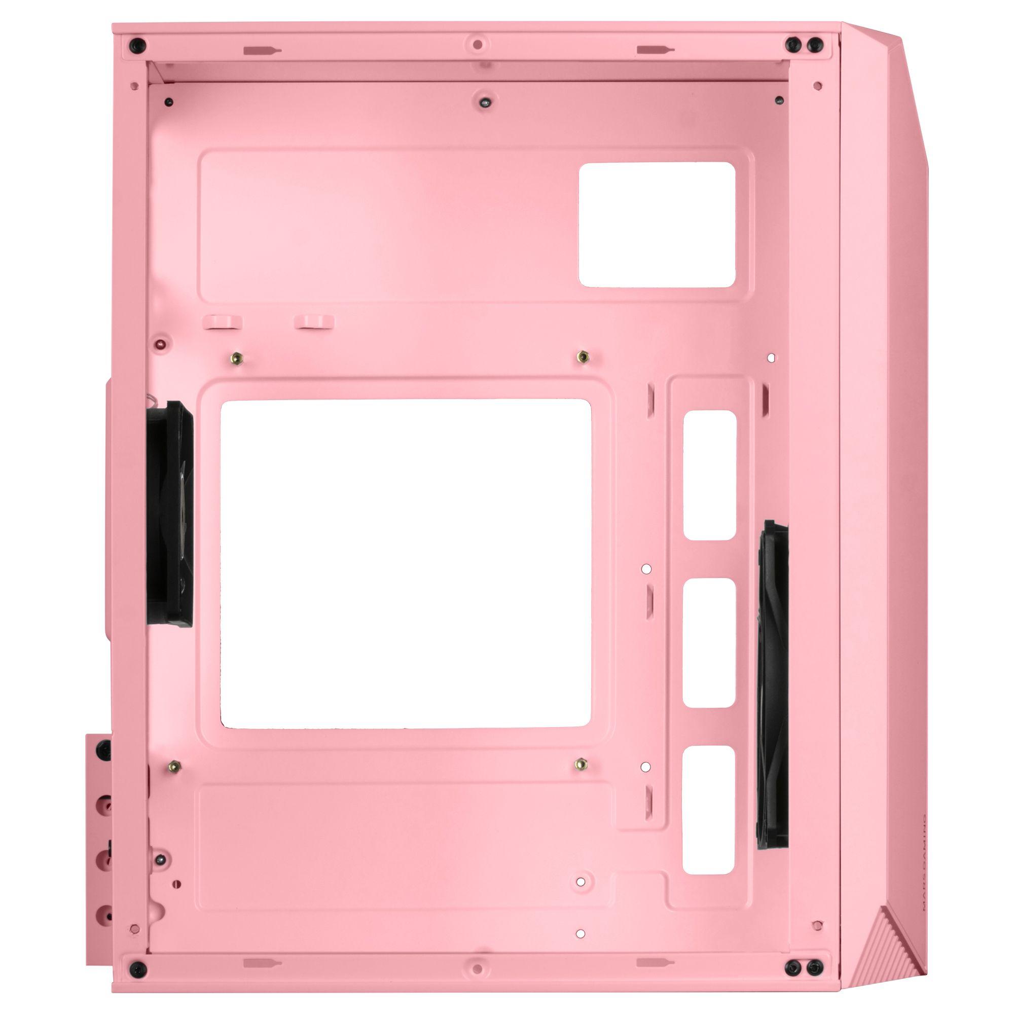 Caixa PC MARS GAMING MC-S1 (Micro ATX, Mini-ITX - Mini Tower - Micro ATX, Mini-ATX - Rosa) — miniatura 5