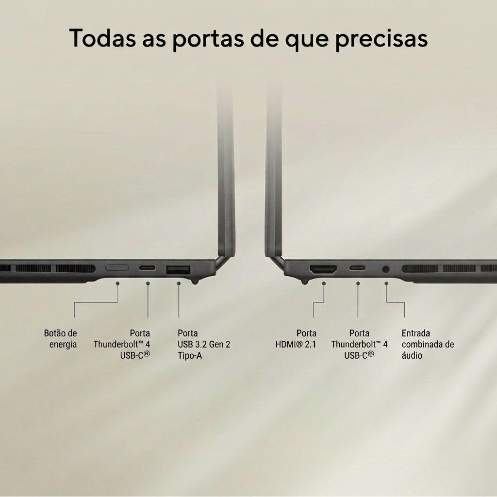 Portátil 2 em 1 ASUS Zenbook Duo UX8407AA (Windows 11 Pro, 64 bits - Intel Core Ultra 9 - 386H - Cinzento), miniatura 13