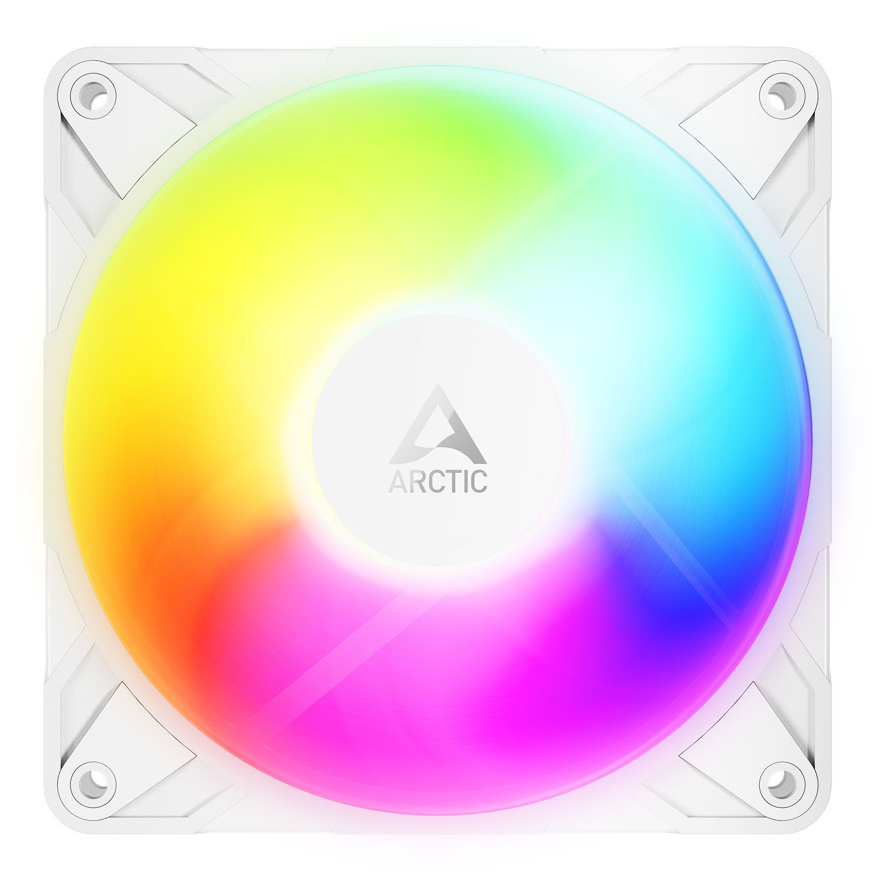 Conjunto de Ventoinhas para Caixa PC ARCTIC Freezer P12 Pro Reverse A-RGB (Branco) — miniatura 3