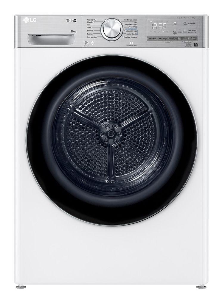 Máquina de Secar Roupa Independente LG RH10V9AV2WR (10 kg - Bomba de calor - Esquerdo - Branco)