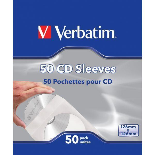 Capas de Papel para CD/DVD VERBATIM 49992 (50 unidades - 120 mm) — miniatura 2