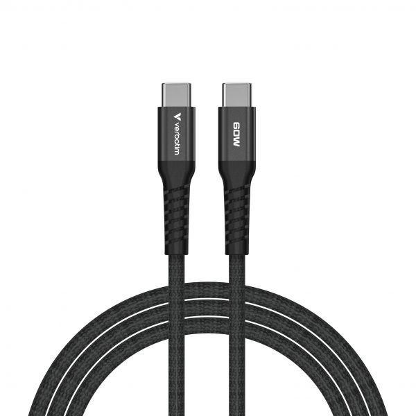 Cabo USB-C Magnético VERBATIM 31859 (1,2 m - USB-C - Preto) — miniatura 3