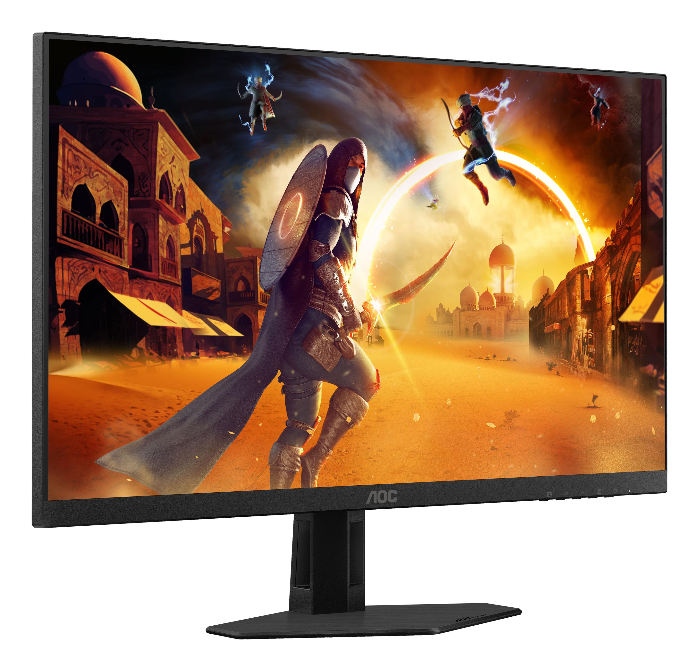 Monitor AOC 24G4ZRE (23,8" - Fast IPS - 260 Hz - Preto e Vermelho) — miniatura 6
