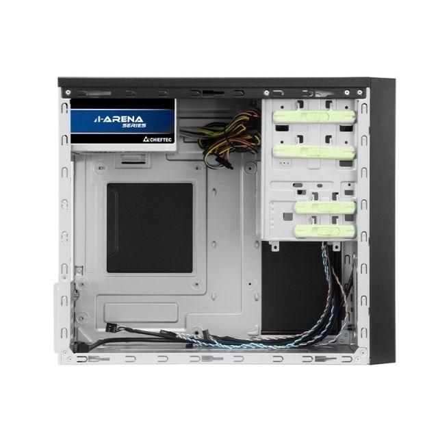 Caixa de Computador CHIEFTEC CT-01B-350GPB (Micro ATX - ATX12V 2.3 / PS/2 - Mini Tower - Preto) — miniatura 2