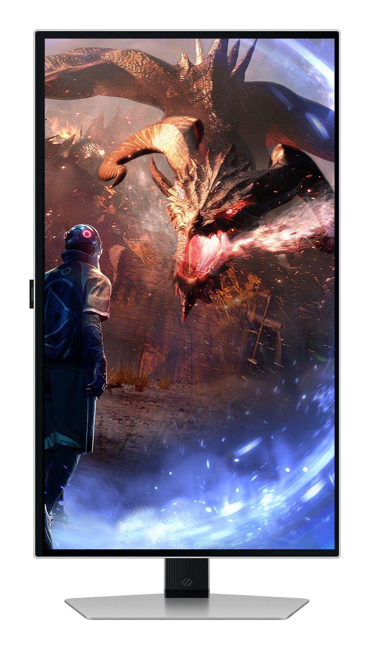 Monitor SAMSUNG Odyssey OLED G6 G60SD LS27DG600SUXEN (27" - OLED - 360 Hz - Prateado) — miniatura 5