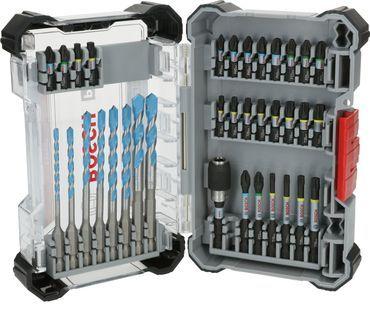 Conjunto de Brocas e Pontas BOSCH PRO Impact Mixed Set (Aço modificado)