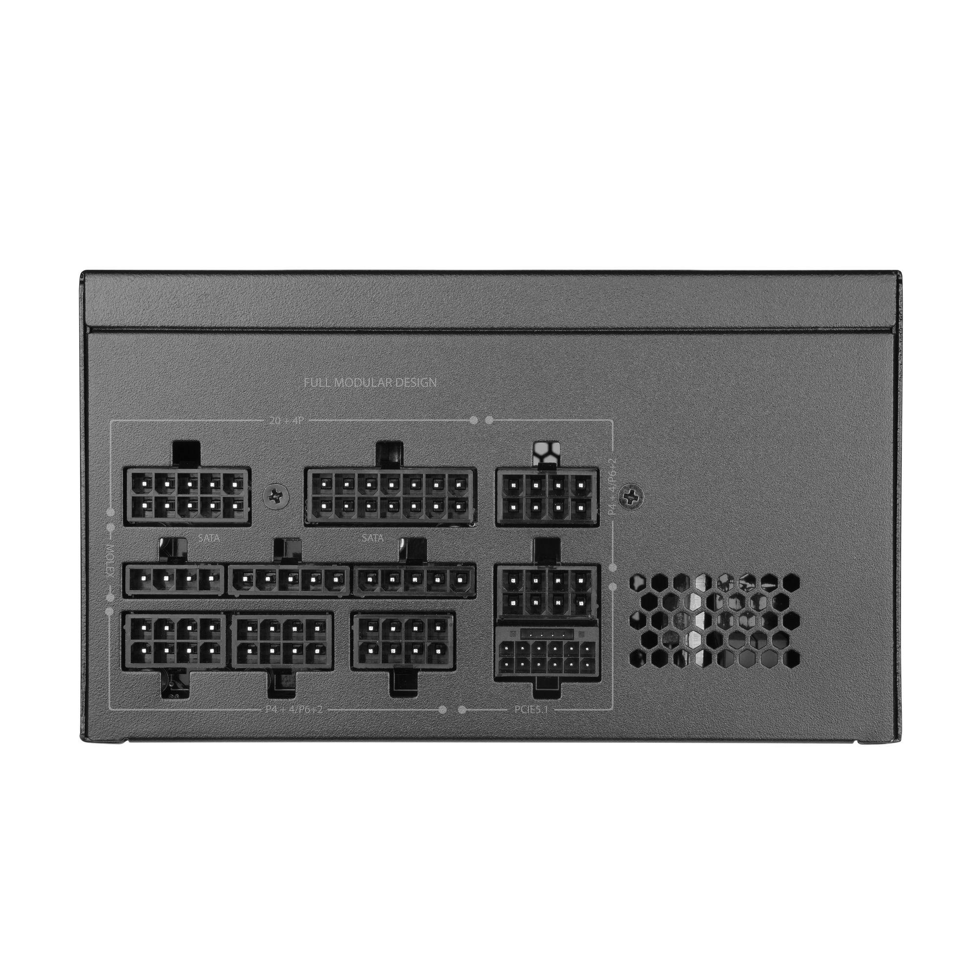 Fonte de Alimentação MARS GAMING MPT850 (ATX - 850 W - 80 Plus Platinum - Preto), miniatura 5