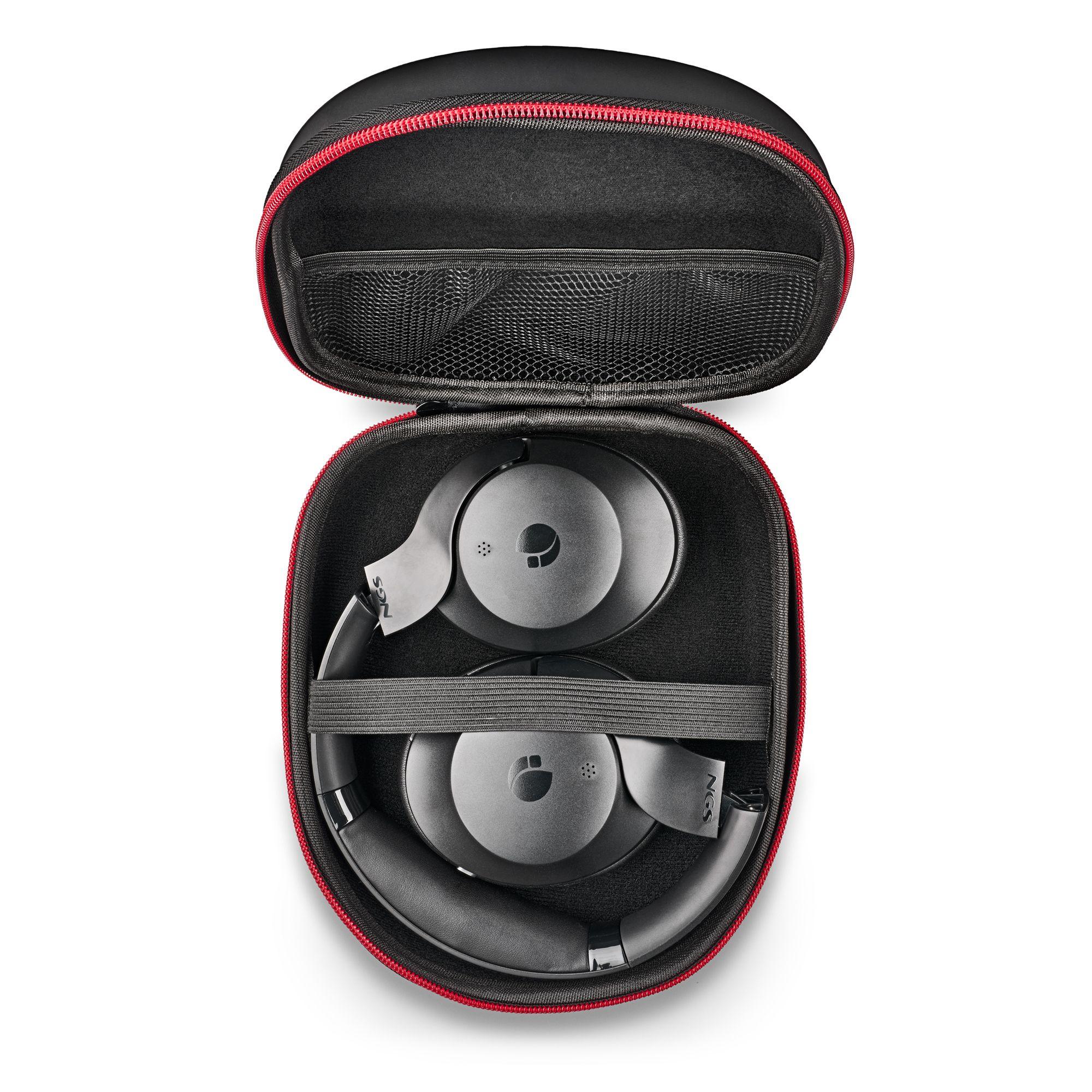 Auscultadores NGS ARTICA SHAKE (Binaural - Sem fios - Circum-aural - Preto), miniatura 6