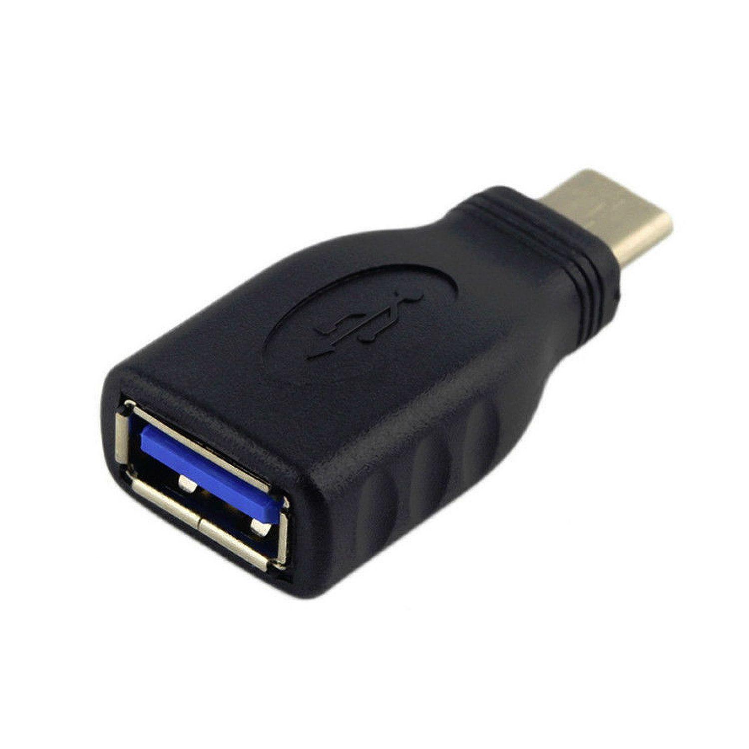 Adaptador USB-C Macho para USB-A Fêmea AISENS A108-0323 (USB-C - USB-A - Preto), miniatura 2