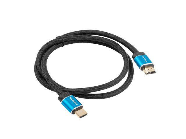 Cabo HDMI LANBERG CA-HDMI-P20CU-0010-BK (1 m - HDMI tipo A padrão - Preto)