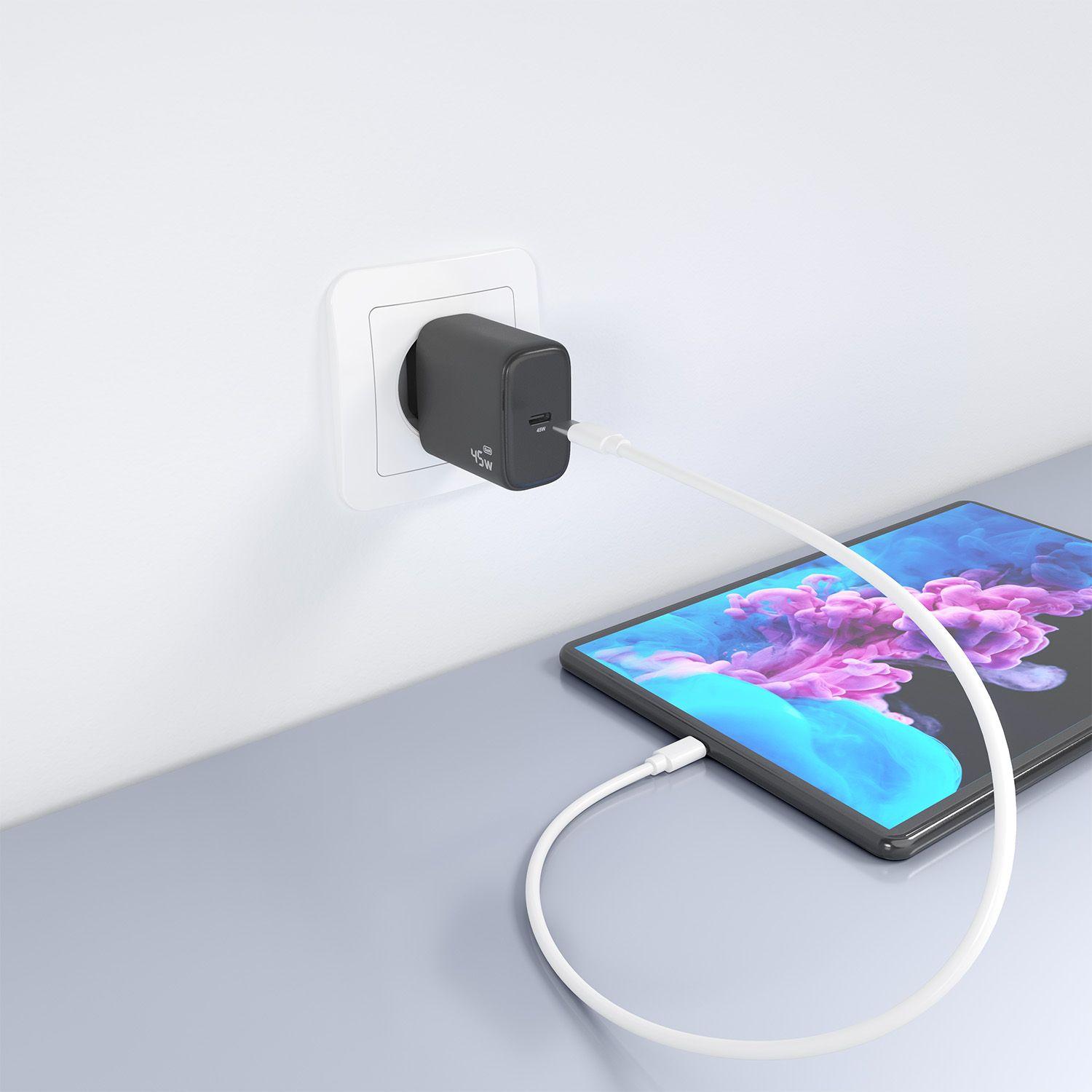 Carregador USB-C AISENS A110-0970 (45 W - Preto), miniatura 5