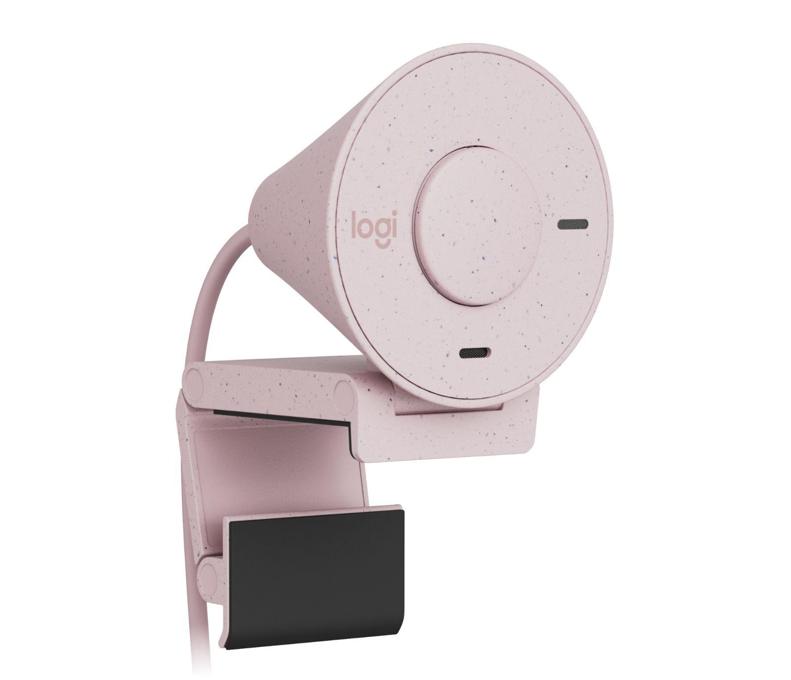 Webcam LOGITECH Brio 300 (USB Type-C - Windows, macOS, ChromeOS - Rosa) — miniatura 6
