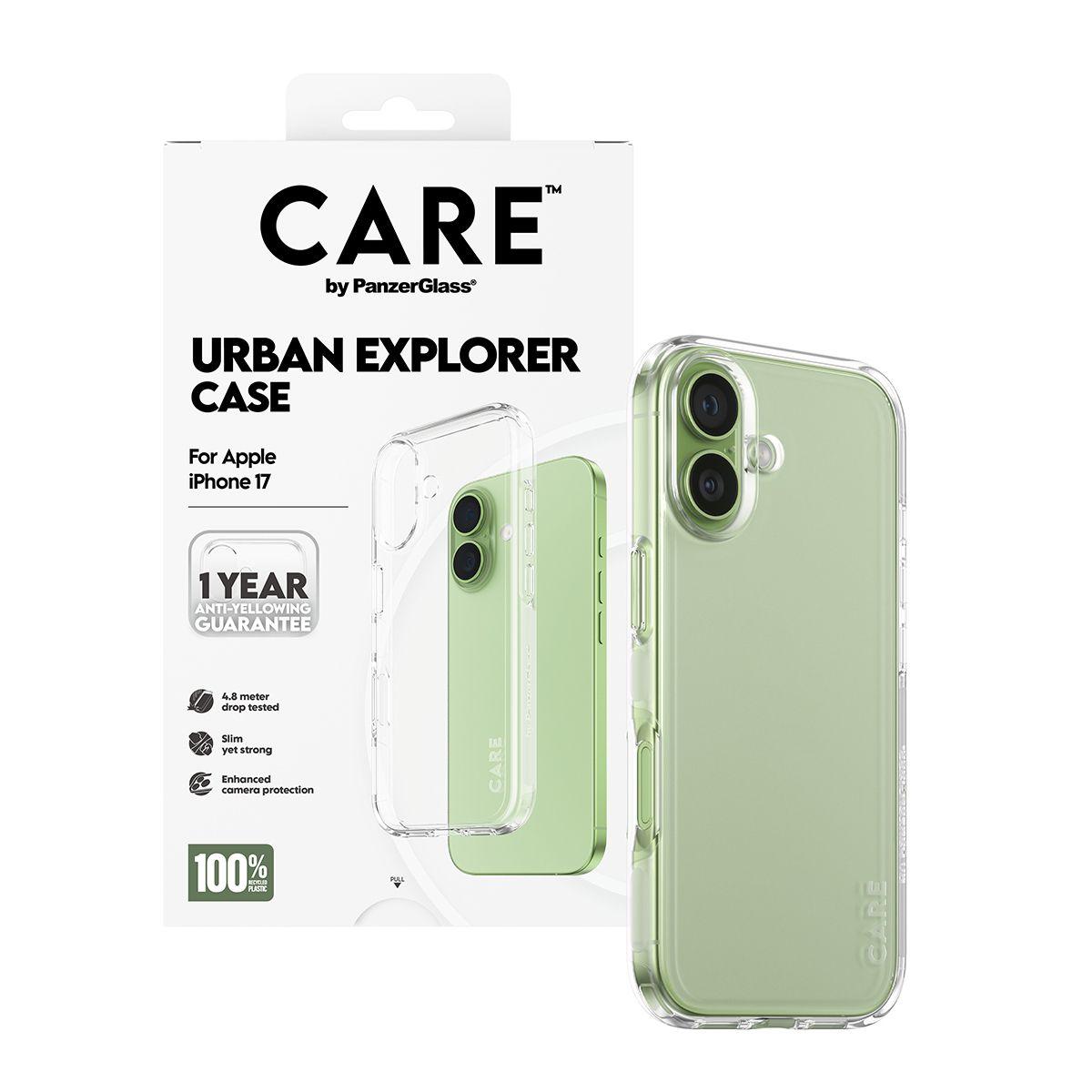 Capa para Telemóvel PANZERGLASS CARE by Urban Explorer (Apple iPhone 17 - Apple - Transparente), miniatura 5
