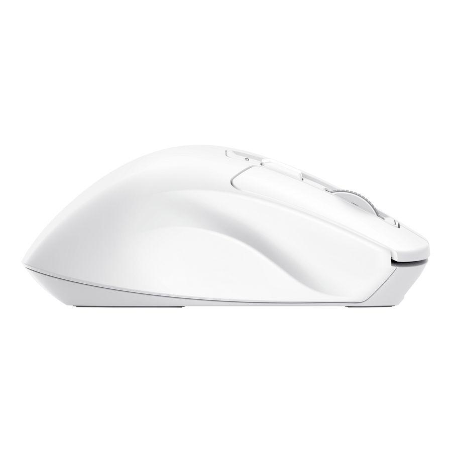 Rato TRUST Niven (Mão direita - 3200 DPI - RF Wireless+Bluetooth - Branco) — miniatura 6