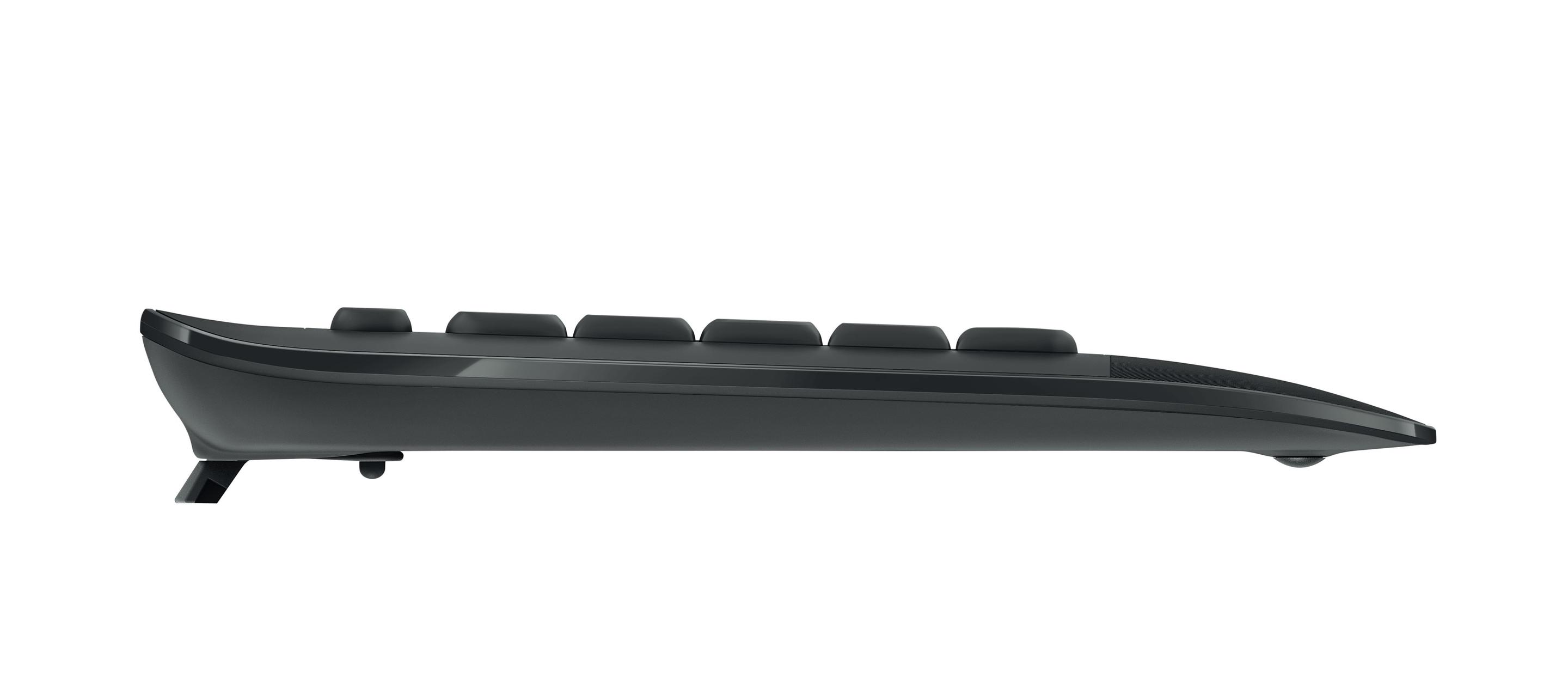 Conjunto de Teclado e Rato LOGITECH MK545 Advanced (Alemão - Tamanho completo - USB - Preto), miniatura 3