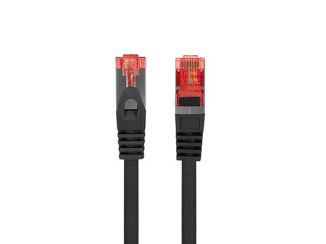 Cabo de Rede LANBERG PCF6-10CU-0200-BK (2 m - Cat.6 - RJ-45 - Preto)