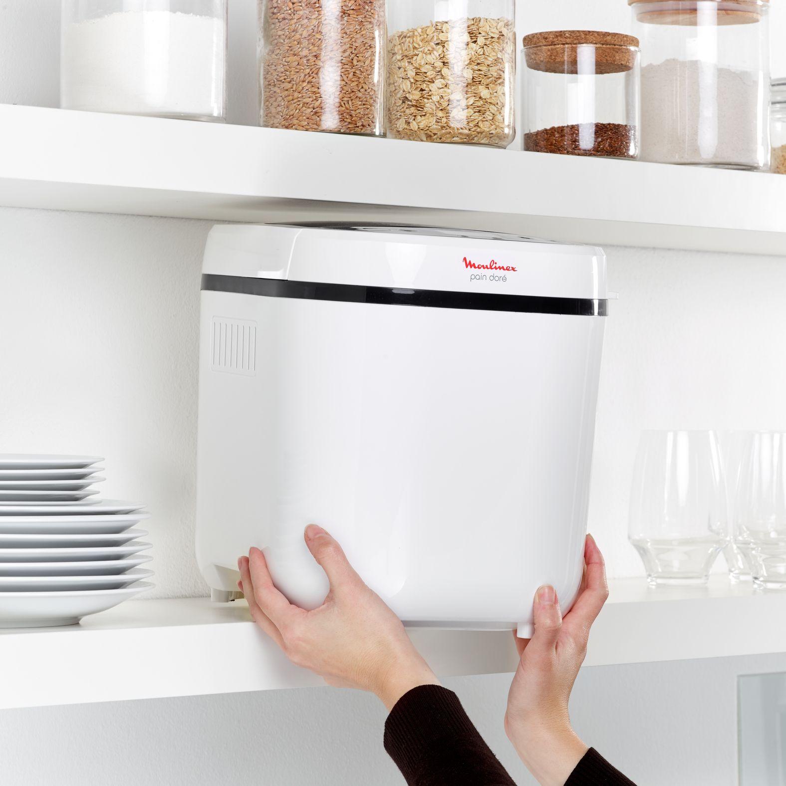 Máquina de Fazer Pão MOULINEX OW210130 (Altura 29,8 cm - Branco), miniatura 5