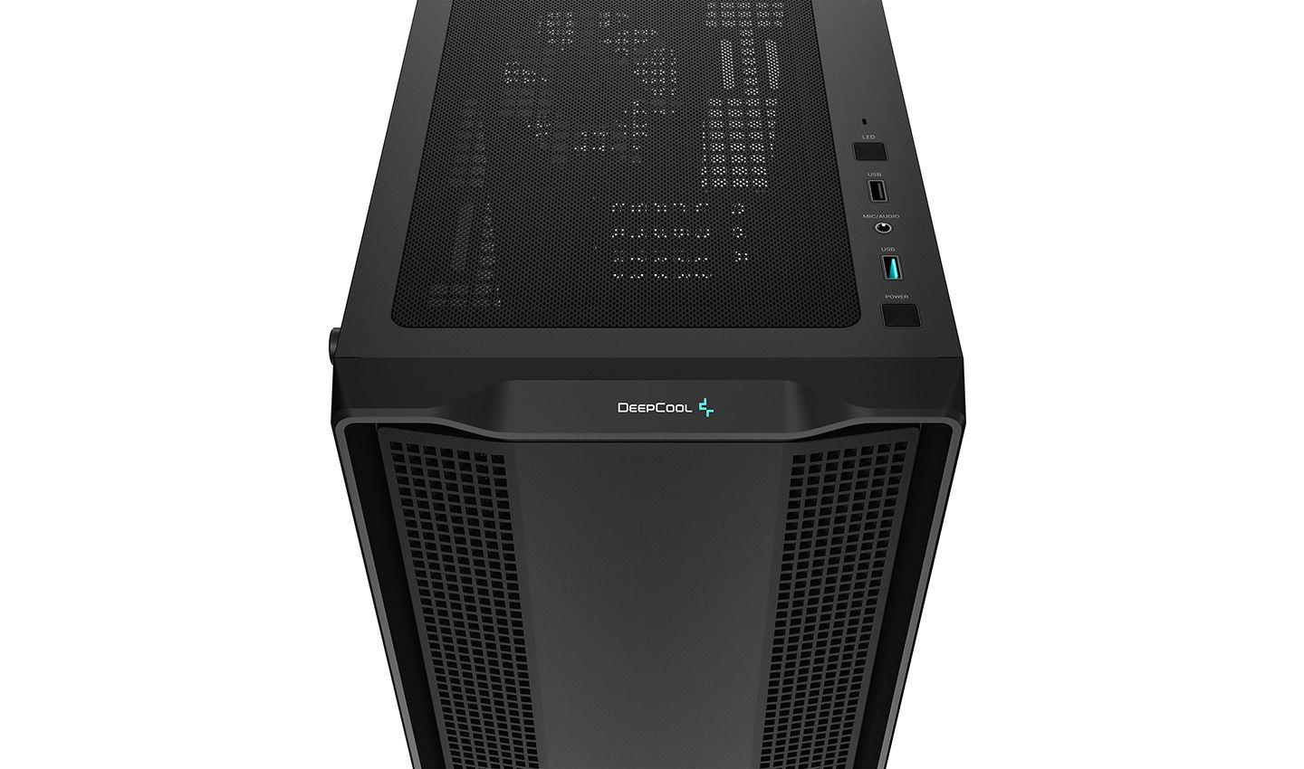 Caixa de Computador DEEPCOOL CC360 ARGB (Micro ATX, Mini-ITX - ATX, PS2 - Mini Tower - Preto) — miniatura 7