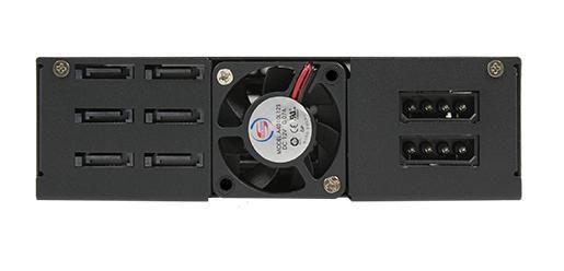 Painel de Baía para Discos CHIEFTEC CMR-625 (2,5" - SATA - Preto), miniatura 6