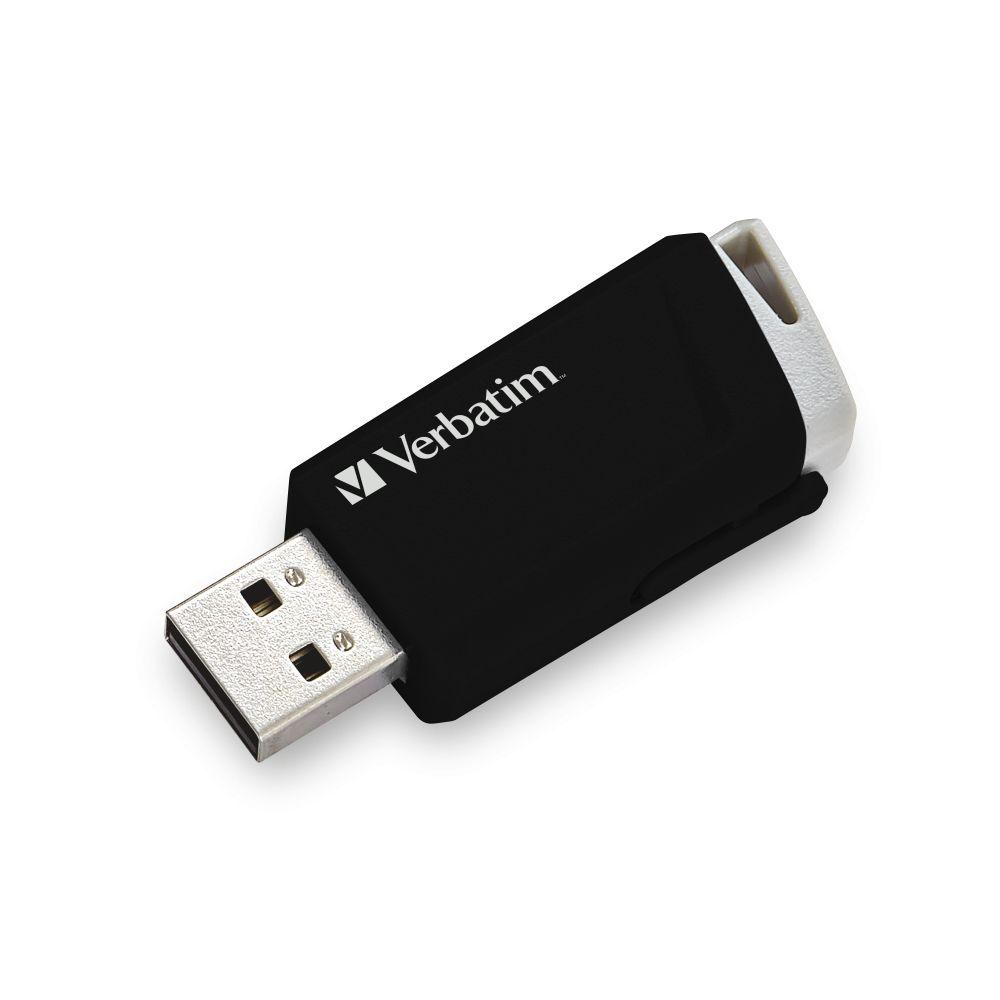 Pen USB VERBATIM Store 'n' Click (Deslizante - USB Type-A - 3.2 Gen 1 - Preto) — miniatura 3