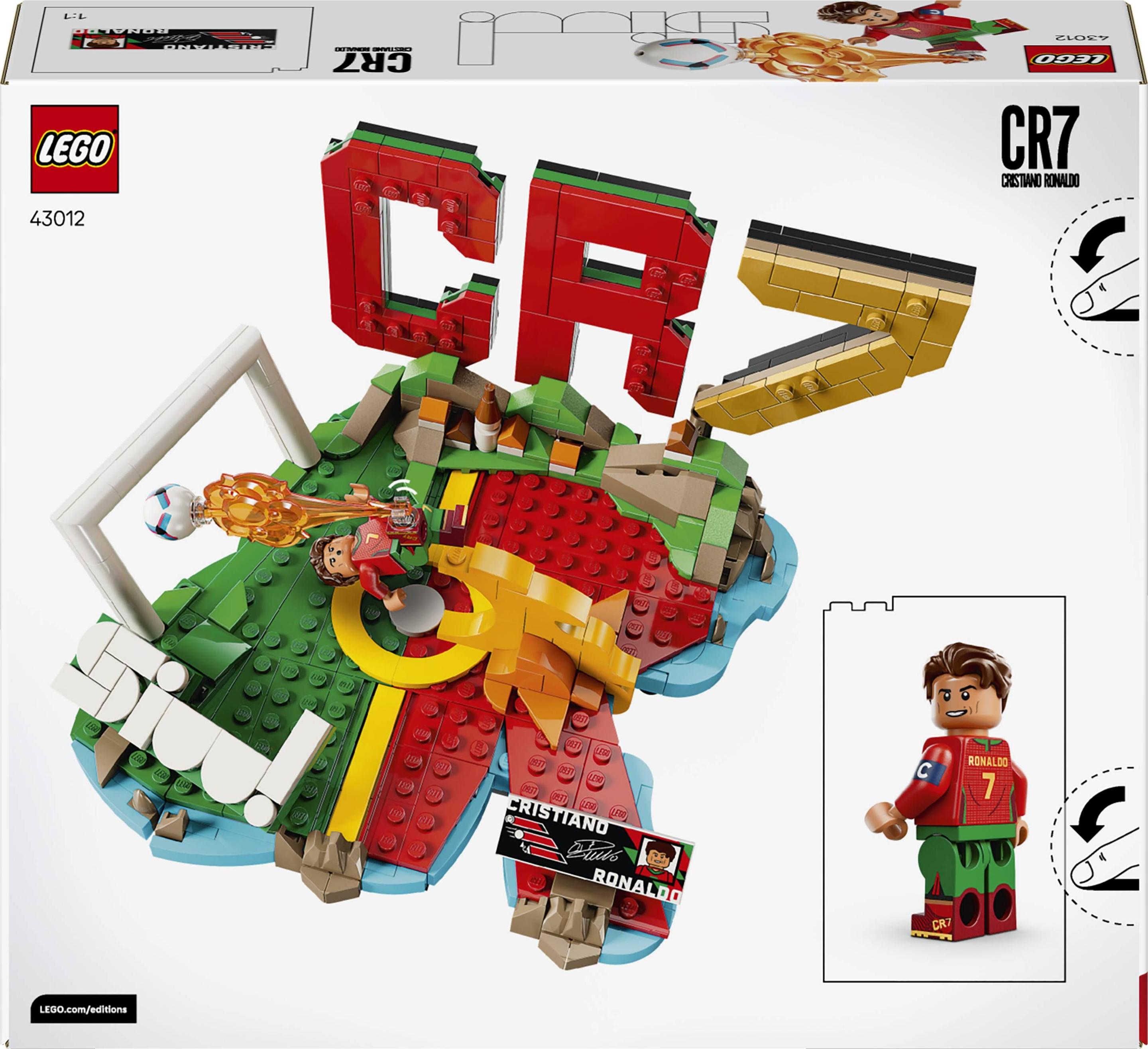 LEGO 43012 Editions Cristiano Ronaldo - Destaques do Futebol (10+ anos - 490 peças), miniatura 4
