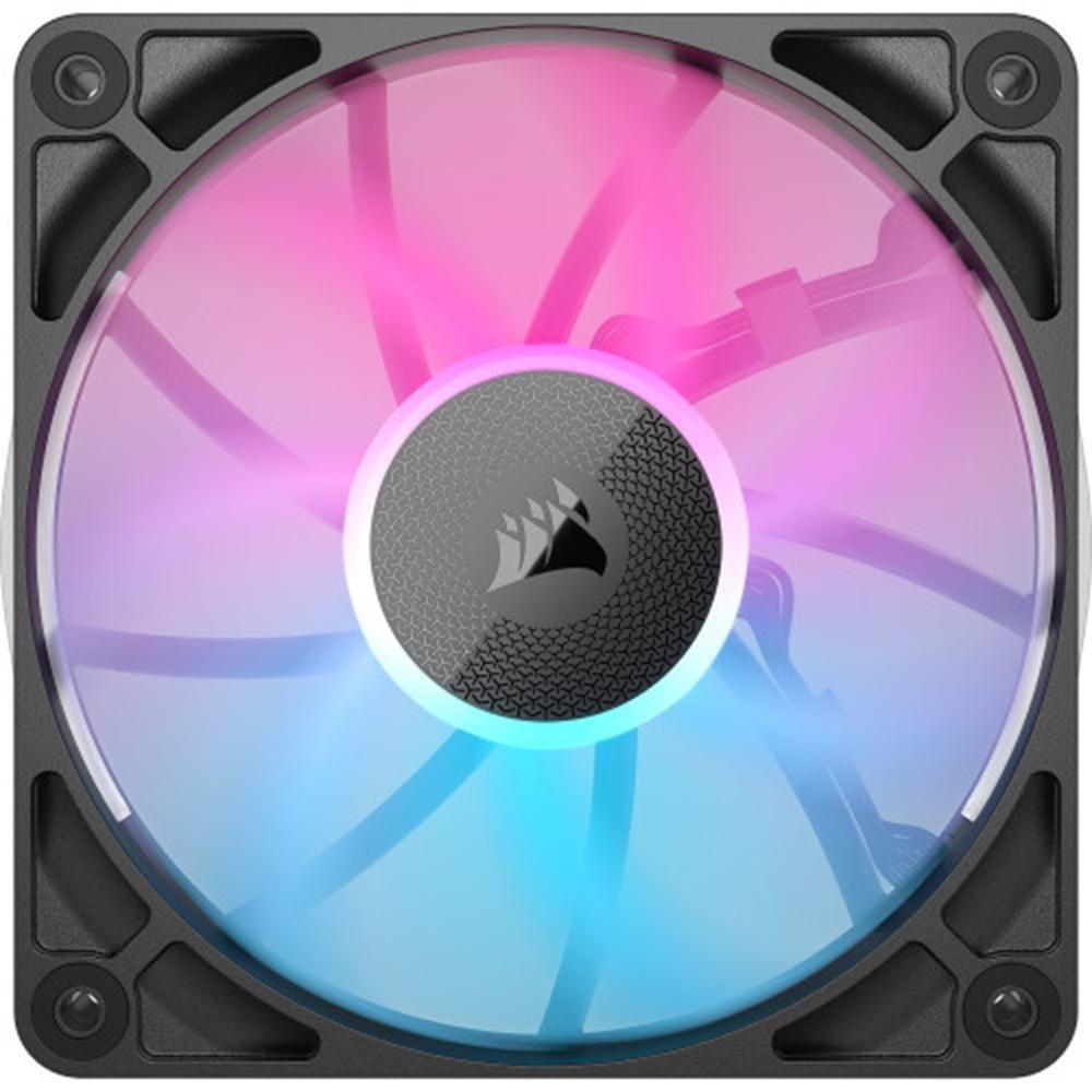 Ventoinha para Caixa PC CORSAIR iCUE LINK RX120 RGB (Multicor - Preto)