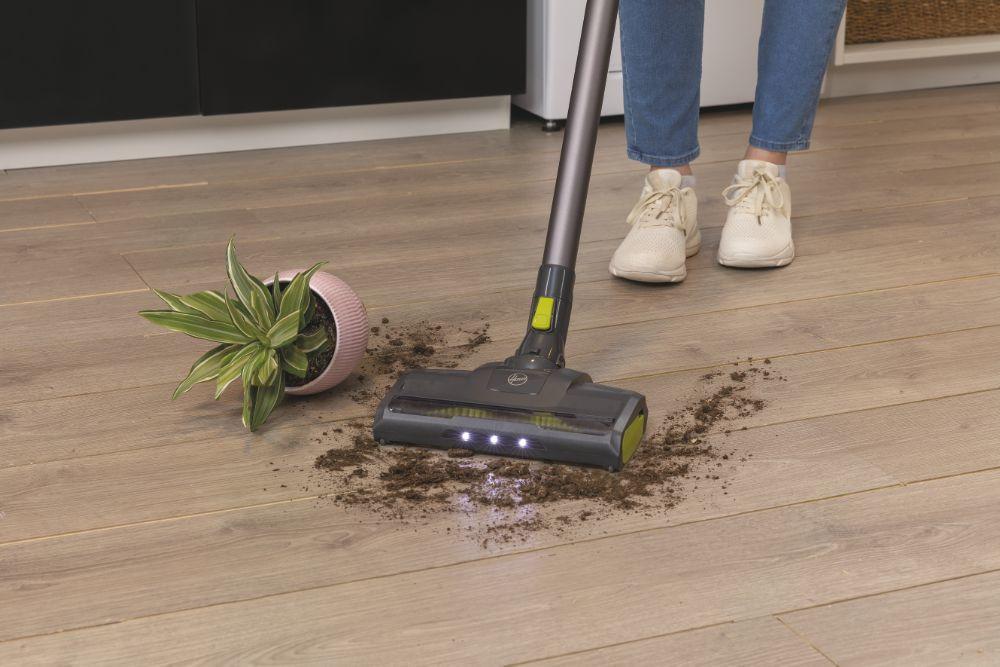 Aspirador Vertical HOOVER HF110H011 (Altura 112 cm - Cinzento/Lima) — miniatura 17