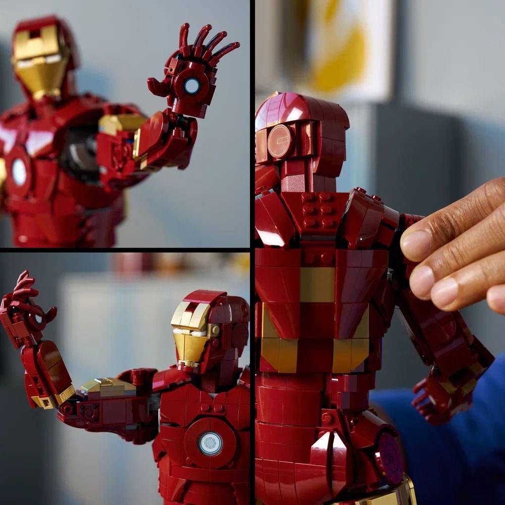 LEGO 76344 Marvel Super Heroes Iron Man Mark 3 – Edição de Colecionador (18+ anos - 1297 peças) — miniatura 6