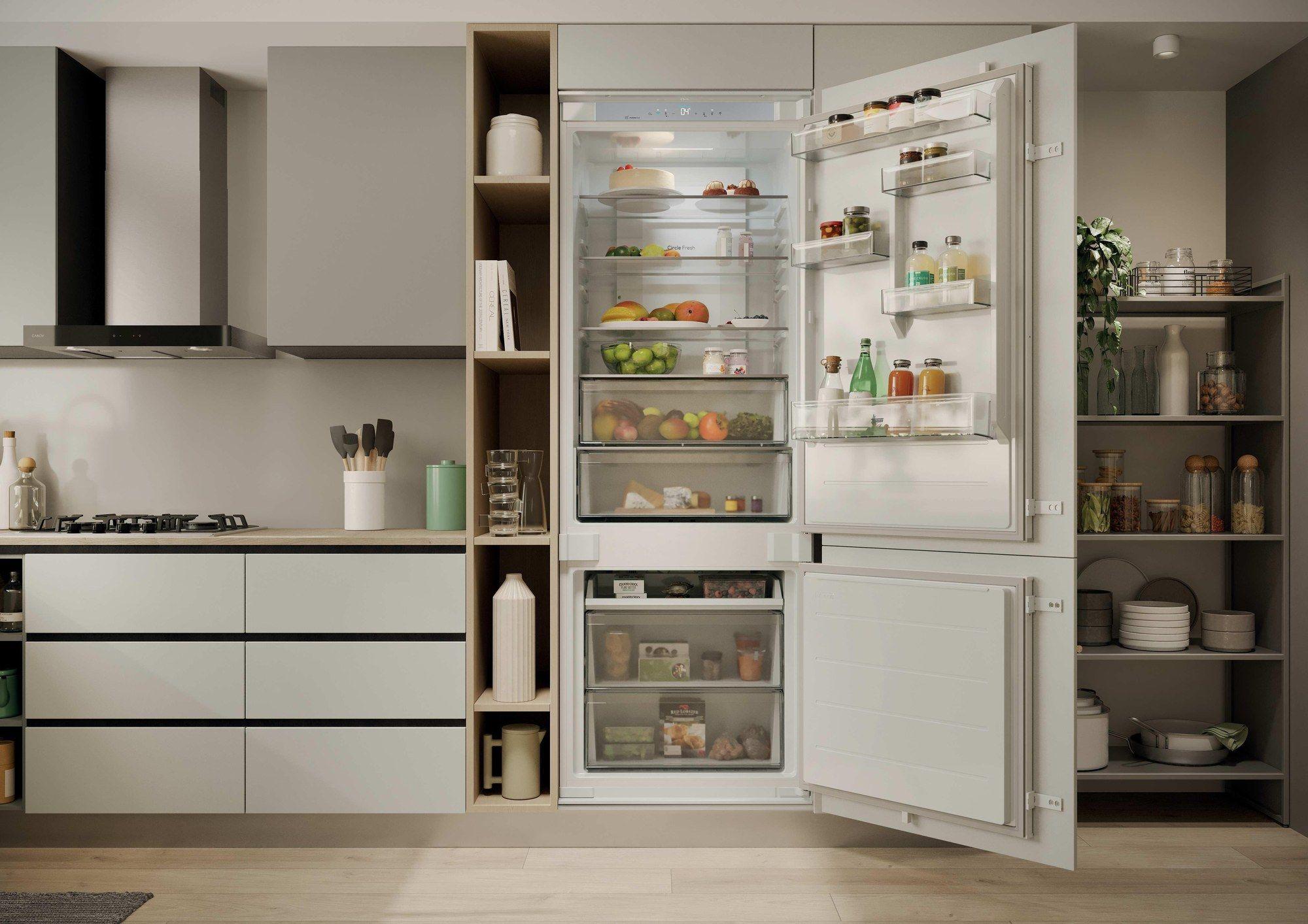 Frigorífico Combinado de Encastre HOOVER HONBQT3719EW (382 l - 193,5x69x55 cm - 194 cm - Branco) — miniatura 10