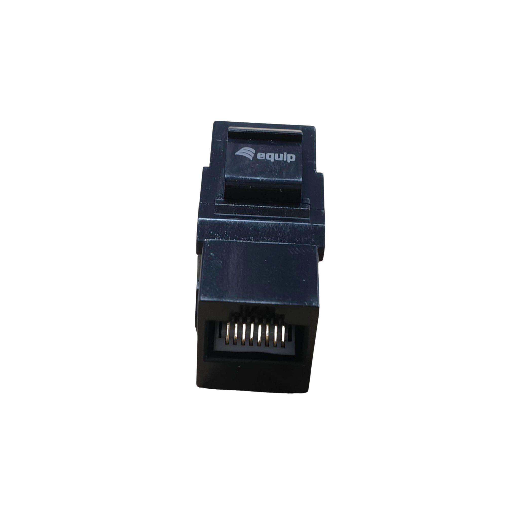Acoplador Keystone RJ45 EQUIP 125580 (RJ-45 - Preto), miniatura 5