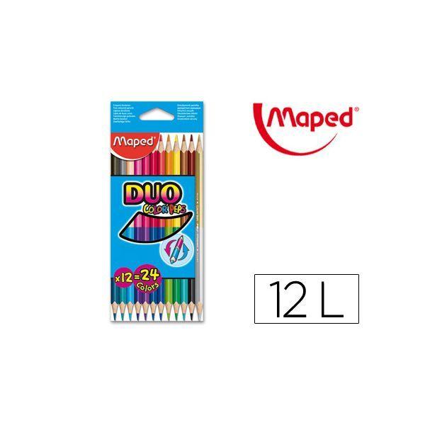 Lápis de Cor Bicolores MAPED ColorPeps Duo (Madeira certificada FSC), miniatura 2