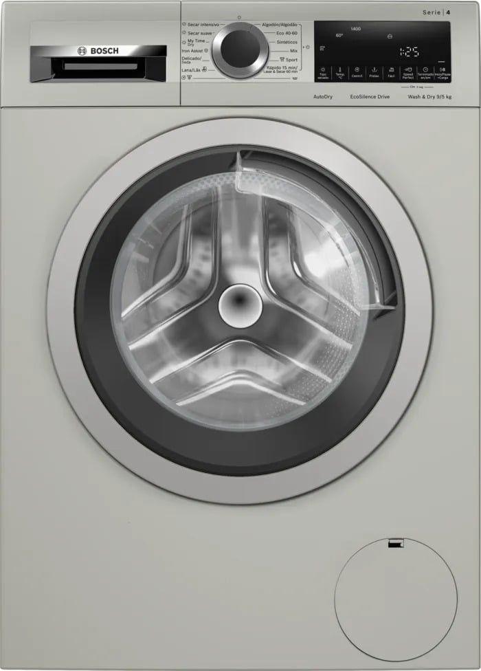 Máquina de Lavar e Secar Roupa Independente BOSCH WNA1341XES (1400 RPM - B - A - Inox)