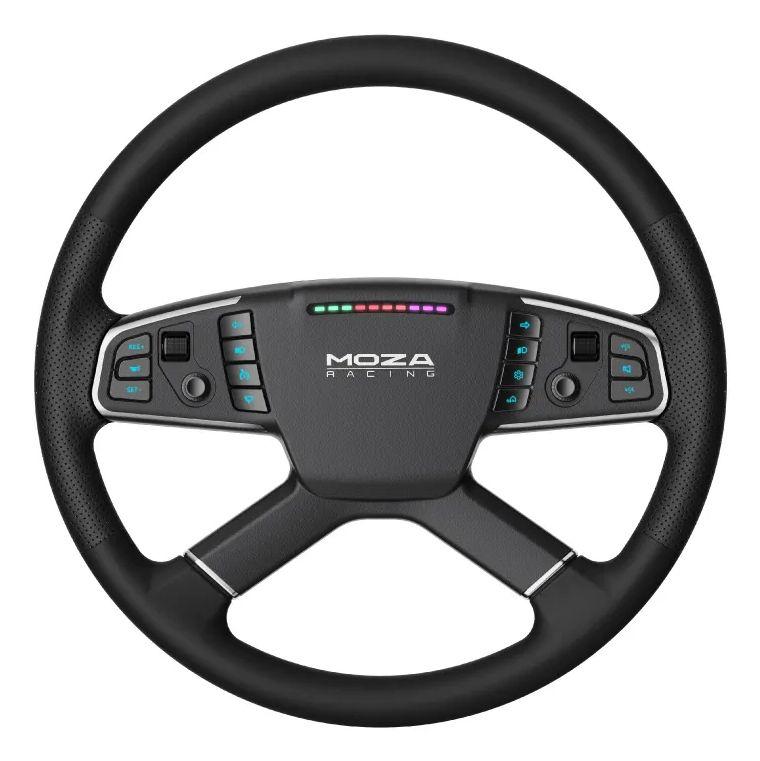 Volante MOZA RACING TSW Truck Wheel RS060 (Com fios e sem fios - Cabo - Preto)