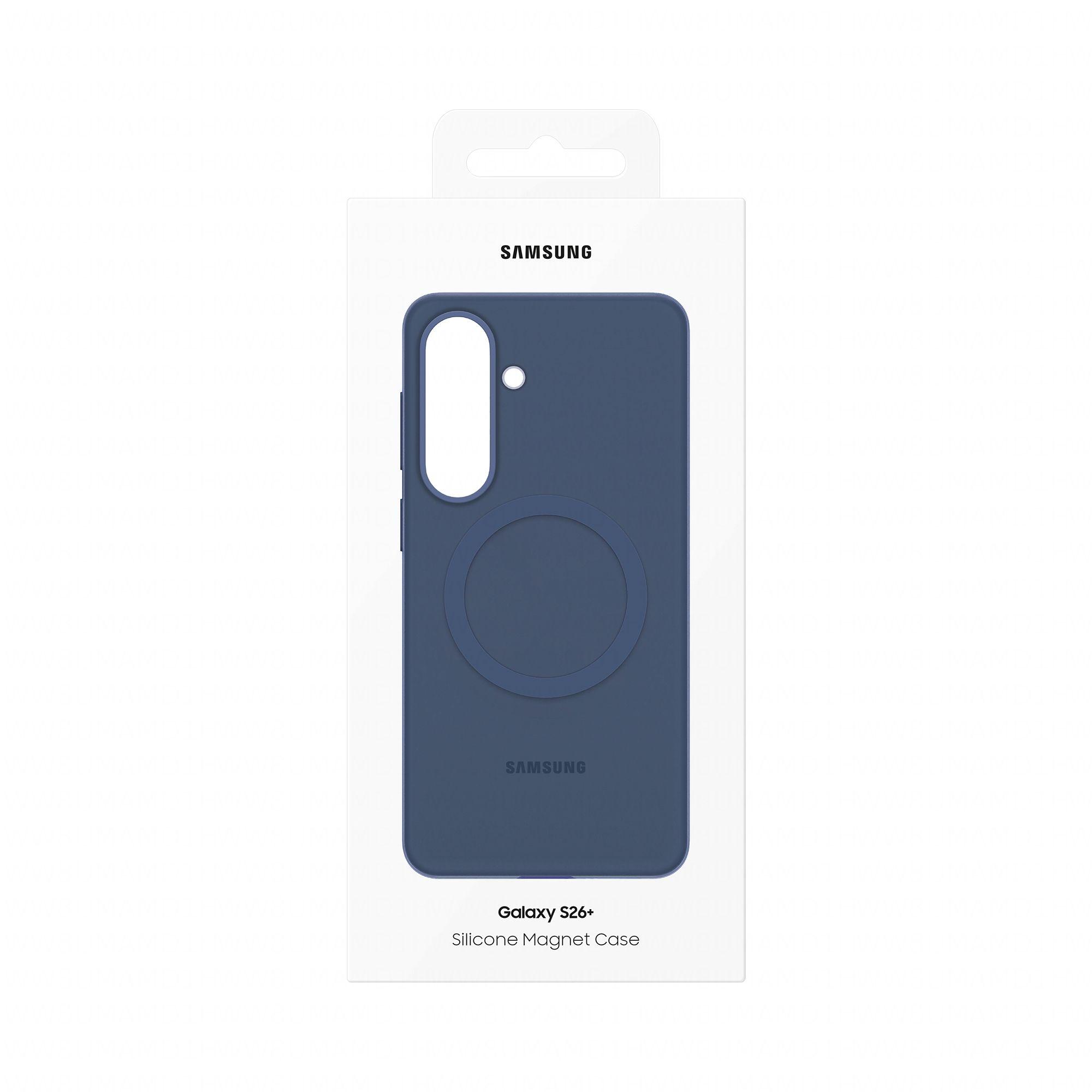 Capa Magnética em Silicone SAMSUNG Galaxy S26+ (6,7" - Silicone - Azul-violeta), miniatura 3