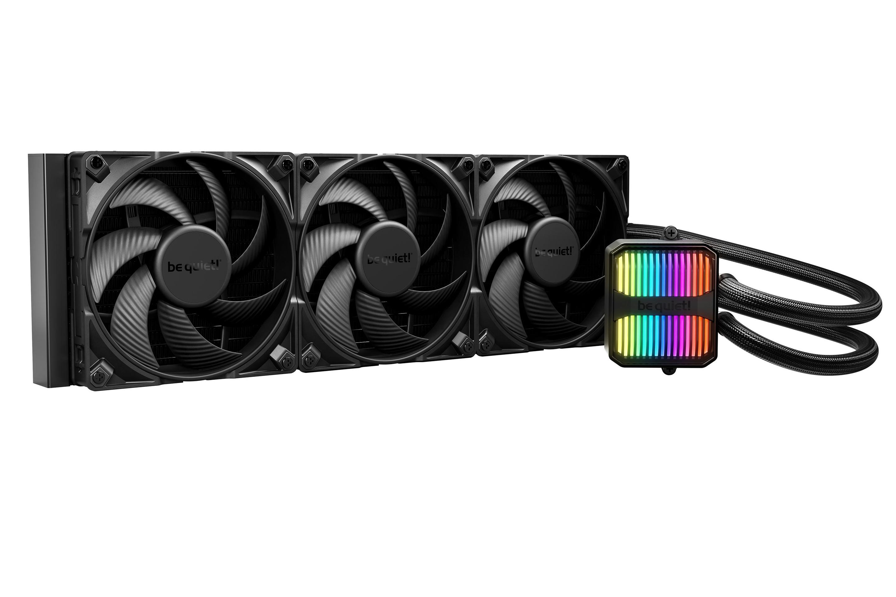 Sistema de Refrigeração Líquida BE QUIET! Silent Loop 3 420 mm (140 mm - 3 ventoinhas - 1900 RPM - Preto)
