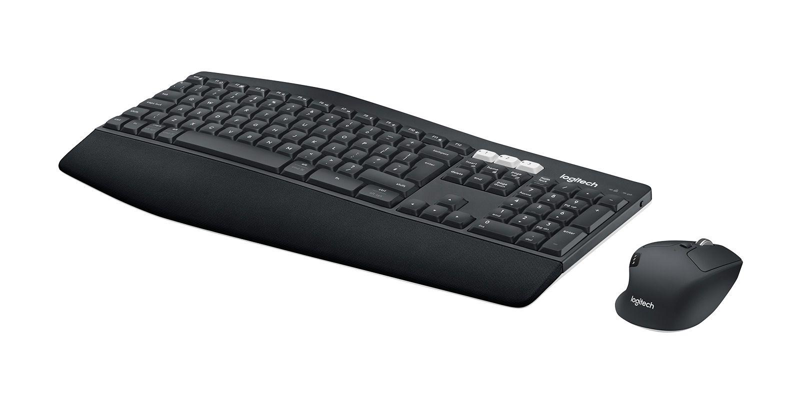 Conjunto Teclado e Rato LOGITECH MK850 Performance (Inglês - Tamanho completo - RF Wireless+Bluetooth - Preto), miniatura 3