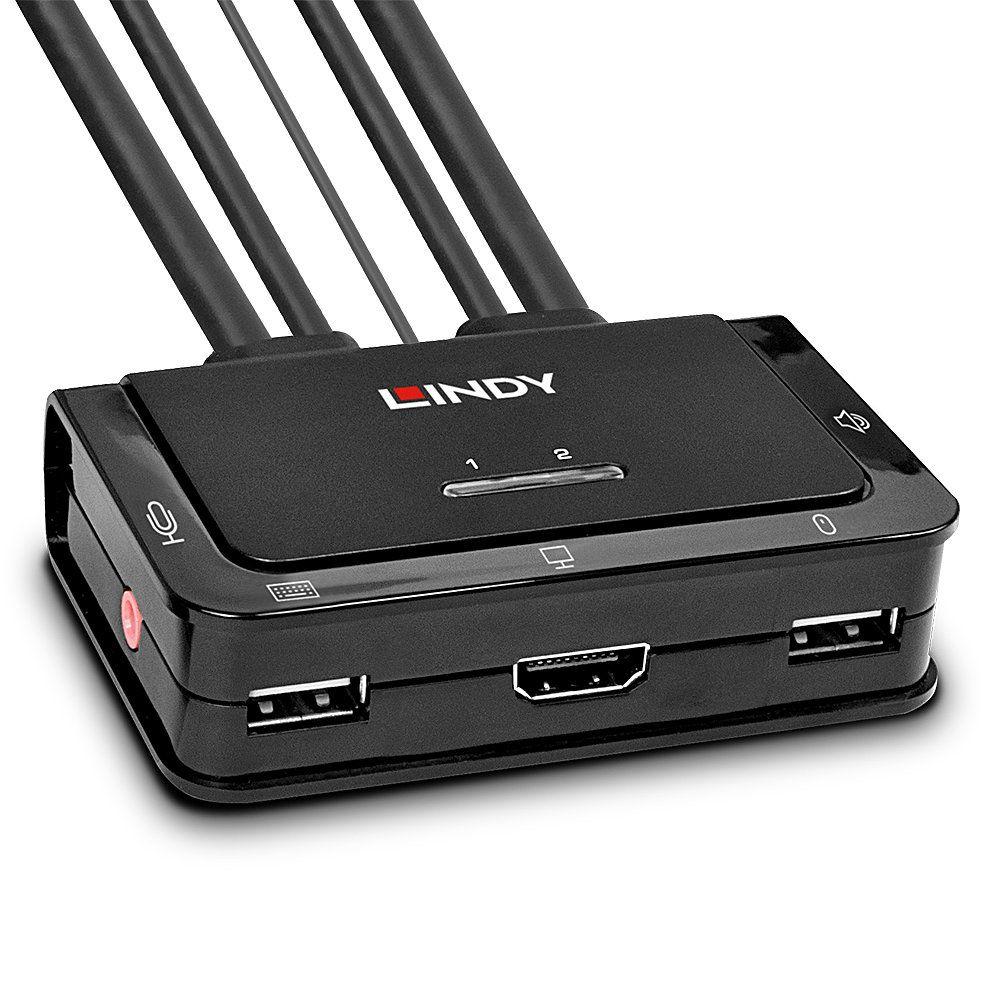 Switch KVM LINDY 42340 (Preto)
