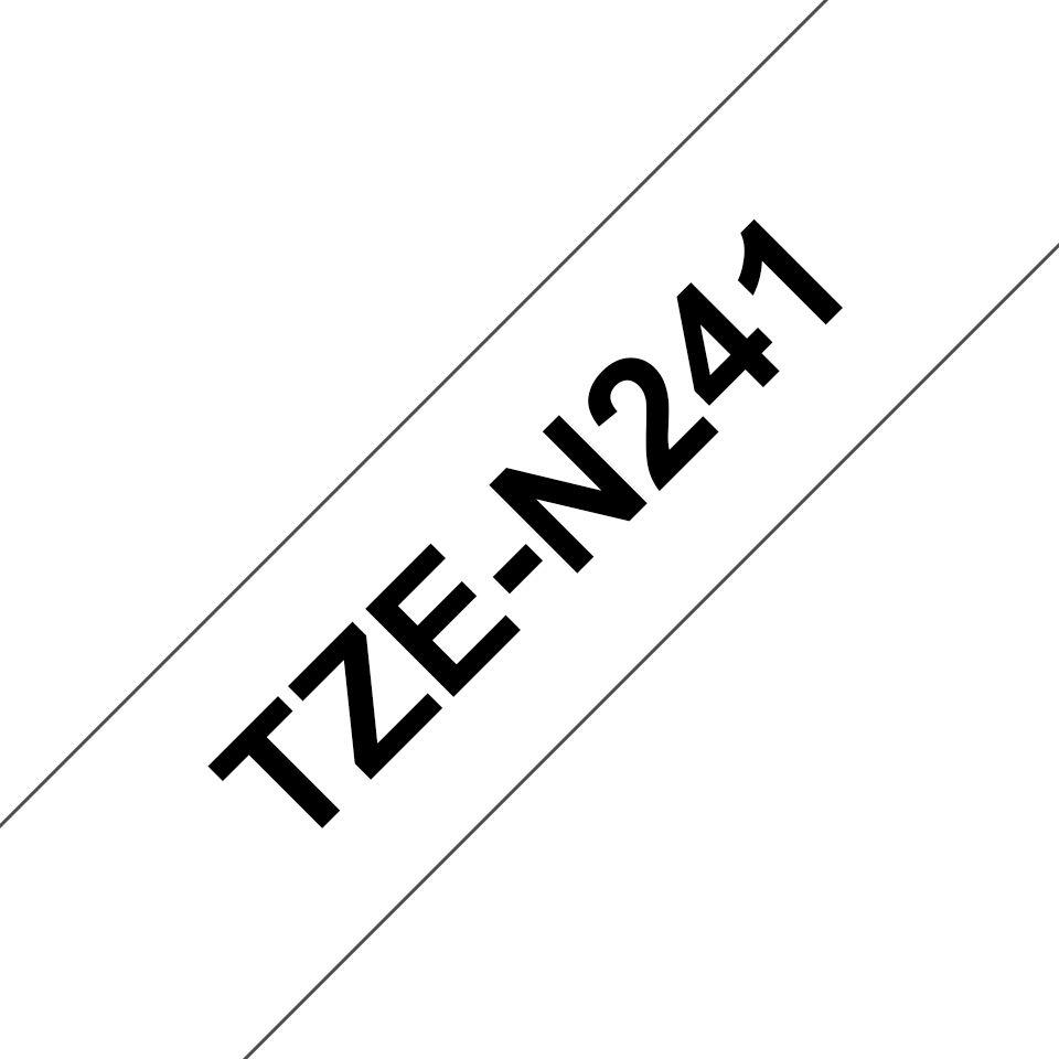 Fita de Impressão BROTHER TZE-N241 (Preto sobre Branco)