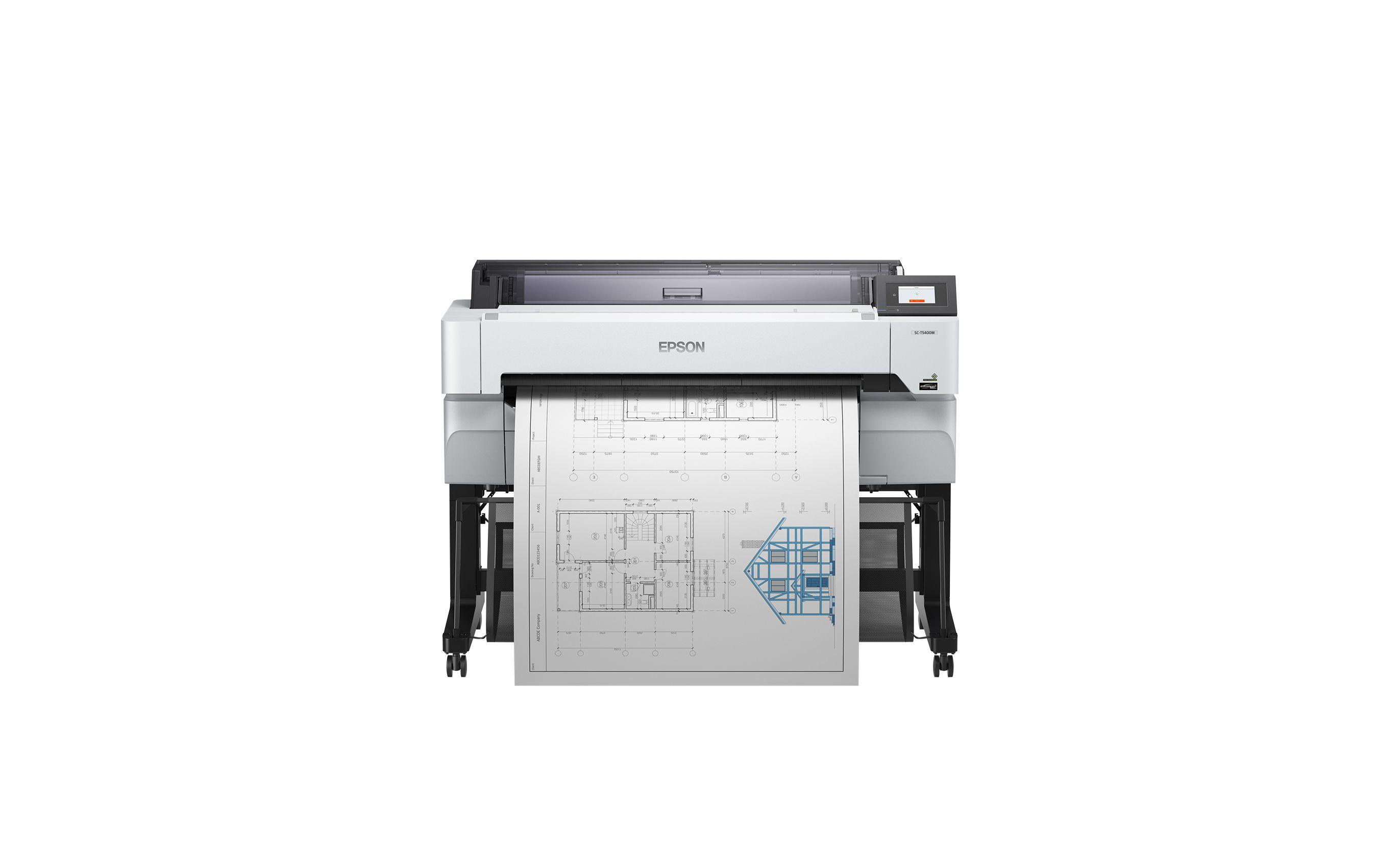 Impressora Multifunções EPSON SureColor SC-T5400M (A0/36" - 2400 x 1200 DPI - Preto)