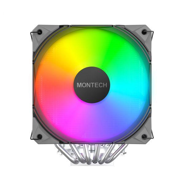 Dissipador para CPU MONTECH NX600 ARGB (Cobre - Multicolor - Preto), miniatura 2