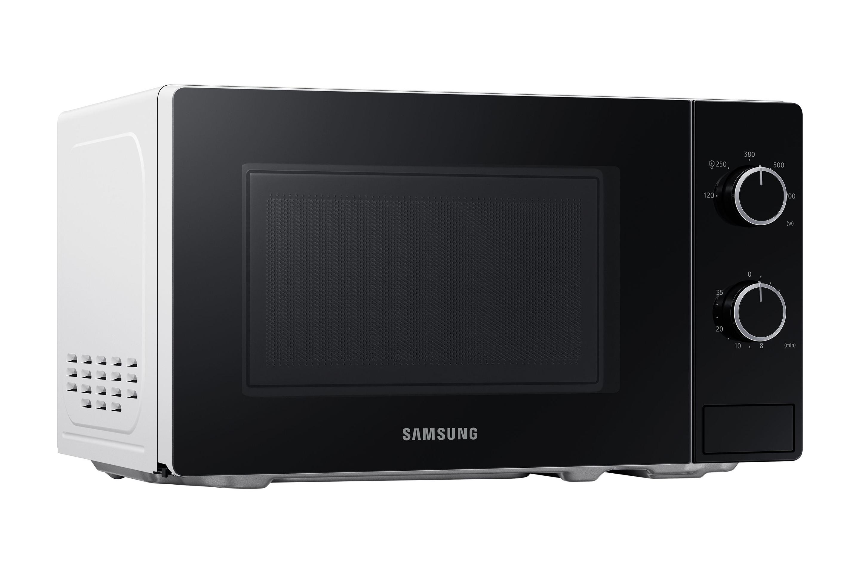 Micro-ondas Independente SAMSUNG MS20A3010AH/EG (Altura 25,9 cm - Preto e Branco) — miniatura 4