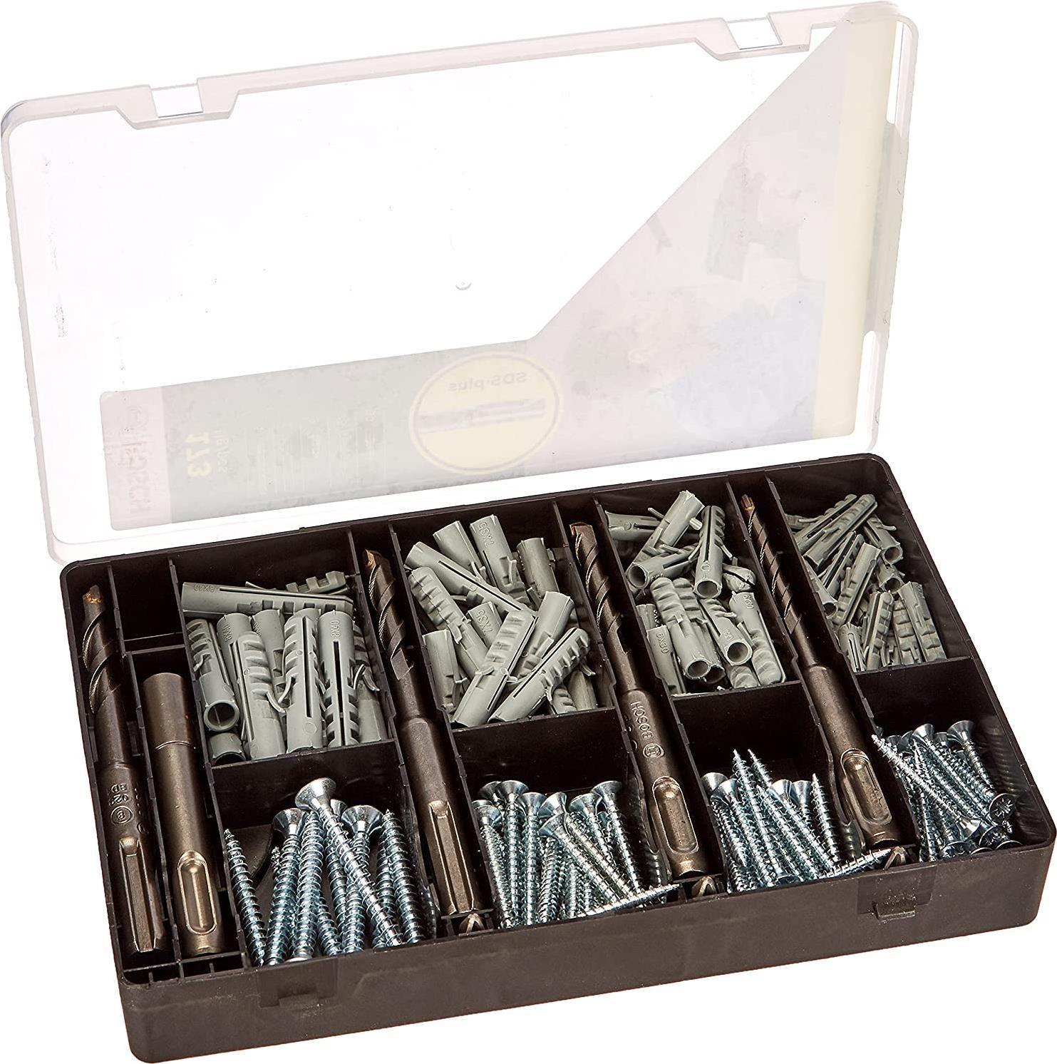 Conjunto de Fixação BOSCH 2607017163 (Aço endurecido)