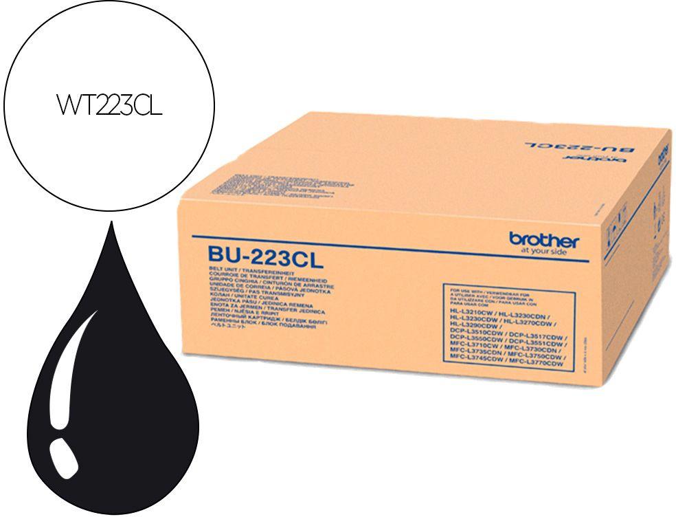 Recipiente de Toner Residual BROTHER WT-223CL (50 000 folhas - Preto e Verde), miniatura 4
