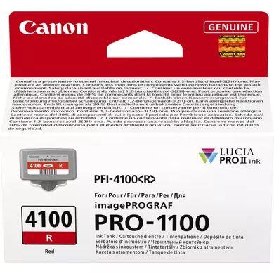 Tinteiro CANON PFI-4100R (760 páginas a cores - Vermelho), miniatura 2