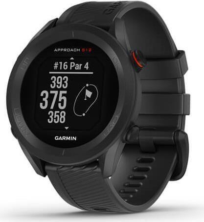 Relógio GPS de Golfe GARMIN Approach S12 (Silicone - 43 mm - Preto)