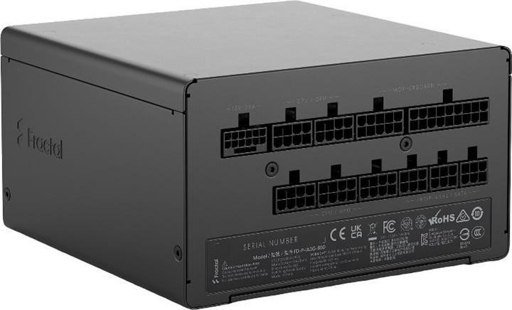 Fonte de Alimentação FRACTAL DESIGN Ion 3 Gold 850W (ATX - 850 W - 80 PLUS Gold - Preto)