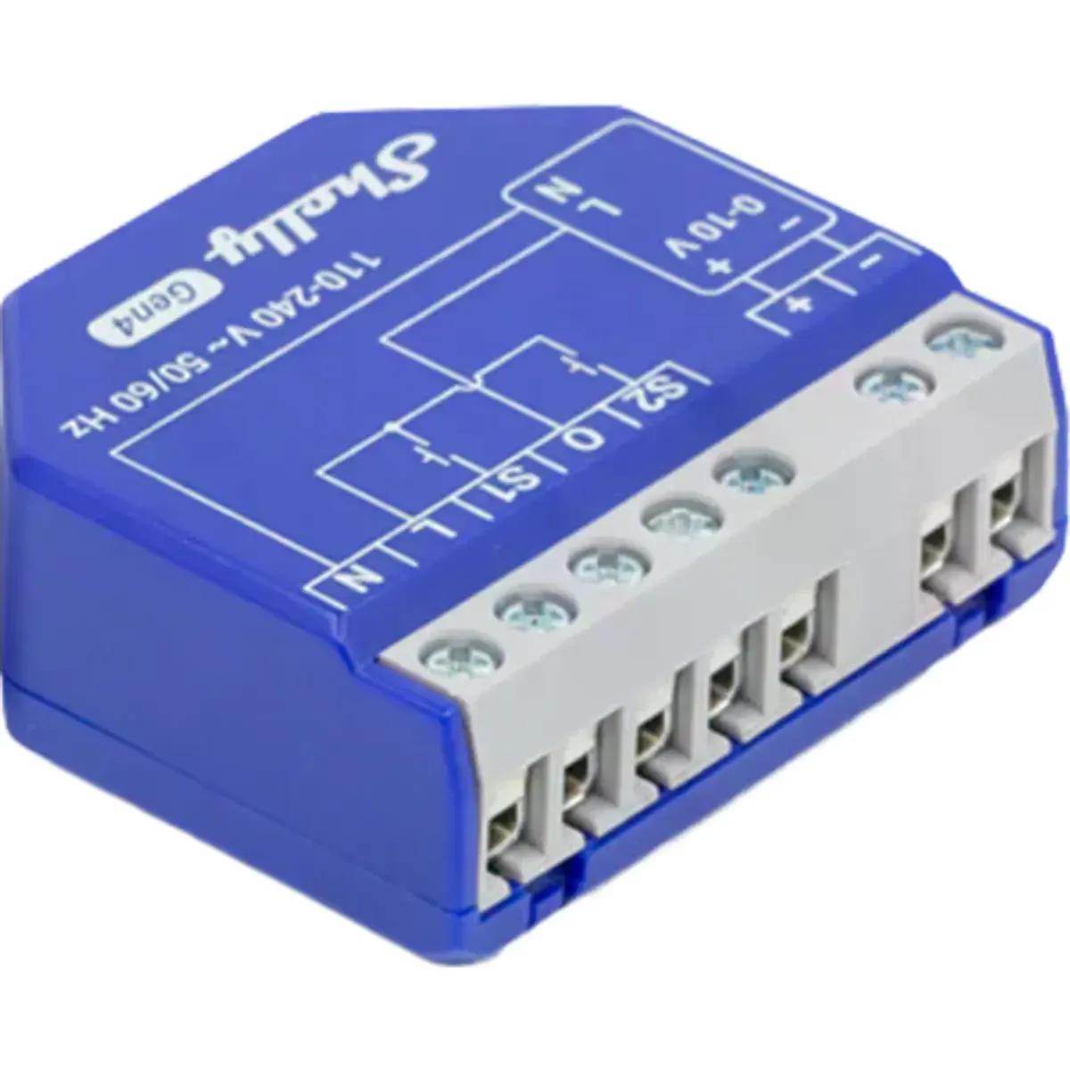 Regulador de Intensidade SHELLY Dimmer 0/1-10V PM Gen4 (Wi-Fi - Relé 13 A), miniatura 2